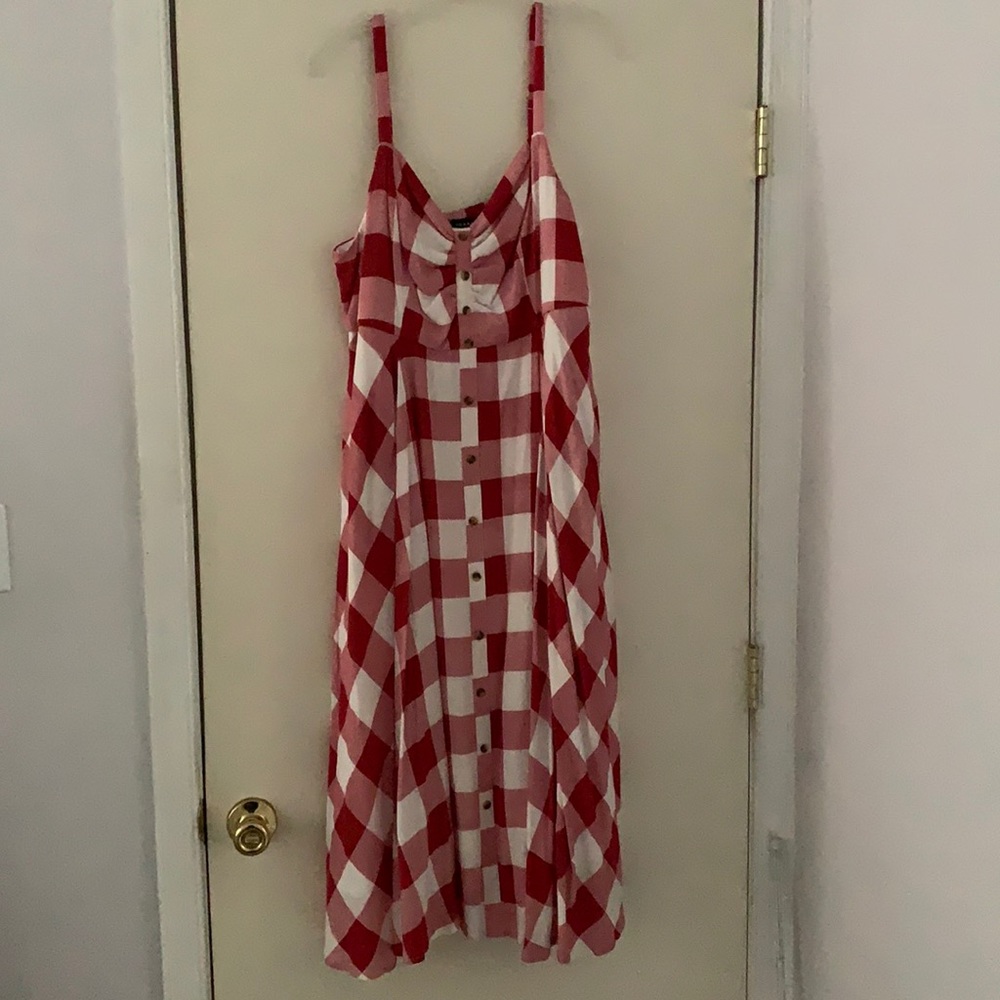 Torrid new with tags large gingham check dress
